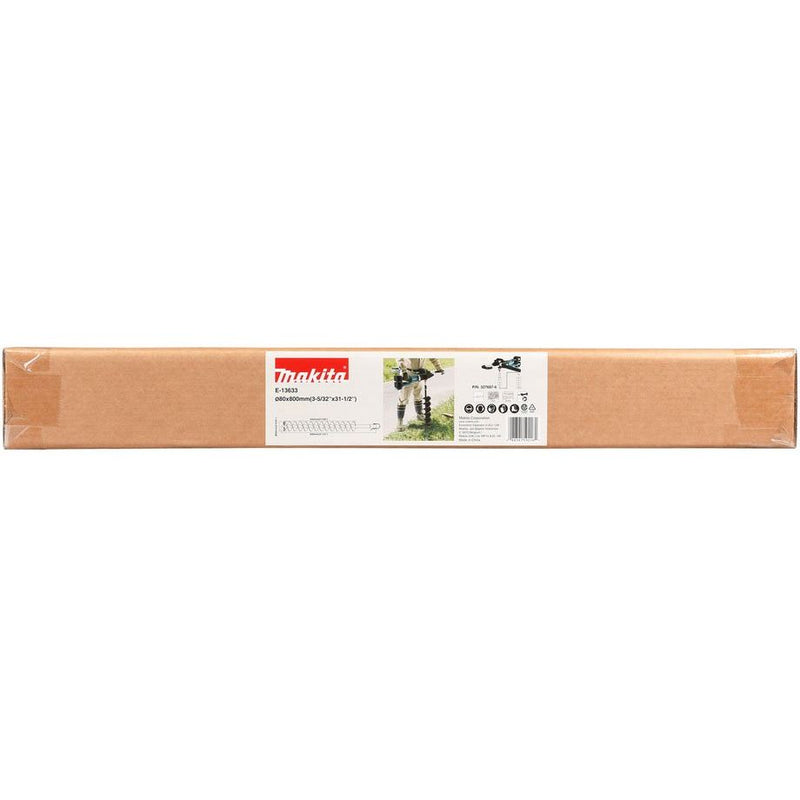 Makita - Erdlochbohrer Erdbohrer mit Stift E-13633 80x800 mm
