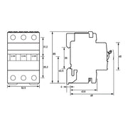 Doepke - Leitungsschutzschalter DLS 6HSL C10-3 6KA