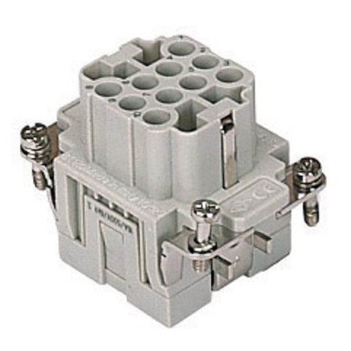 Ilme - Kontakteinsatz für Rechtecksteckverbinder Buchseneinsatz CQEF 10 Gr.44.27, Anschl.16A − 10 Stück