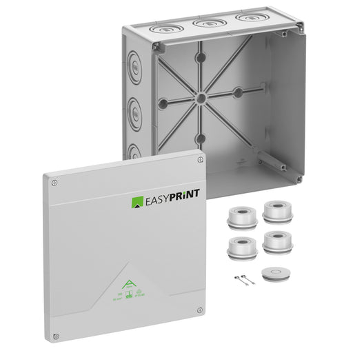 Spelsberg - Dose, Gehäuse für Montage auf der Wand/Decke Abzweigkasten Abox 350-L EasyPrint IP55/IP66