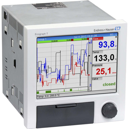 Endress+Hauser - Grafik-Panel Bildschirmschreiber RSG35-B1A+AB 4 Kanal