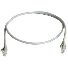 Telegärtner - Patchkabel Kupfer Patchkabel U/UTP C.6 1,0m 100008044 MP8 250,LSZH,gr,1:1