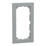 Merten - Abdeckrahmen Decor-Rahmen 2-fach MEG4025-3660 aluminium