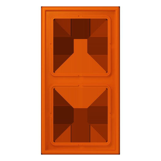 Jung - Abdeckrahmen Rahmen 2-fach LC 982 260 orange vif