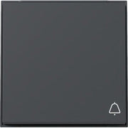 Gira - Abdeckung/Bedienelement für Installationsschalterprogramme Wippe Symb. Klingel 328667 Anthrazit