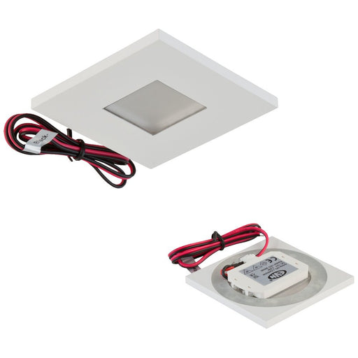 EVN Lichttechnik - Decken-/Wandleuchte LED Wandeinbauleuchte LQ 4602 W 12V 0,6W 3000K