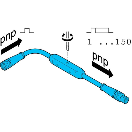 Di-soric - Passiver Sensor-/Aktor-Verteiler (mit Leitung) PNP Impulverlängerer M8 TKHM-Z/TSM-Z/T