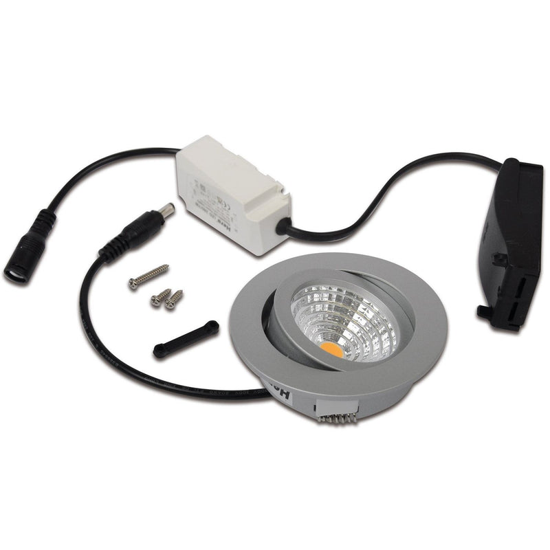 Hera - Downlight/Strahler/Flutlicht LED-Einbauleuchten-Set 20203356002 chrom-matt