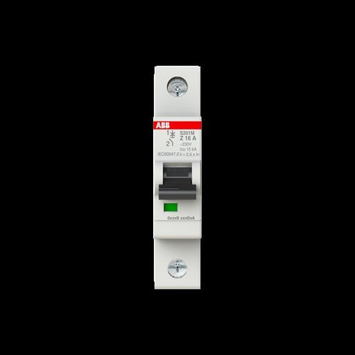 ABB Stotz S&J - Leitungsschutzschalter Sicherungsautomat S201M-Z16 10 kA, 16 A, 1P