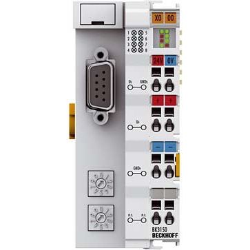 Beckhoff - Feldbus, Dez. Peripherie - Grundgerät PROFIBUS-Buskoppler BK3150 64 Klemmen, 12 Mbit