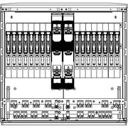 Elsta Mosdorfer - Kabelverteilerschrank LS82S.26V08 mit Sammelschienen