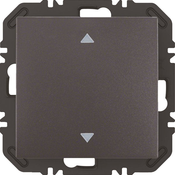 Berker - Bussystem-Hand-/Wandsender Modul Wippe 1f 24118206 Aufdr B.x anthr