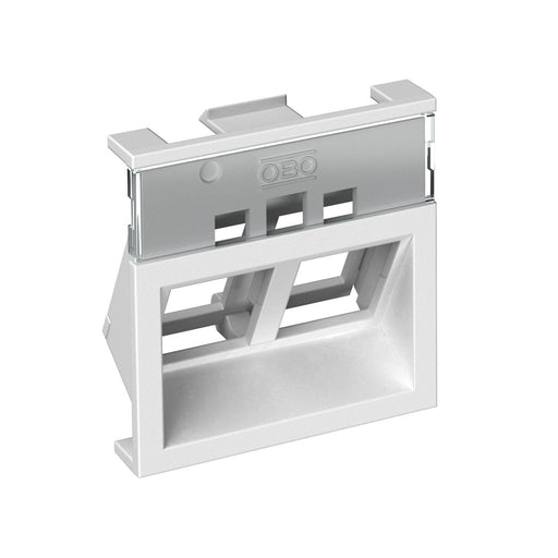 Rehau - Einsatz/Abdeckung für Kommunikationstechnik Keystone-Träger BRK Key A45 rws Ausf.A45 rws