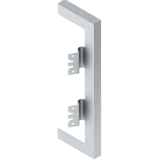Niedax - Wandanschlussblende für Geräteeinbaukanal GK-Wandabschlussblende DWB 220T100 WA doppelzug 261x100mm