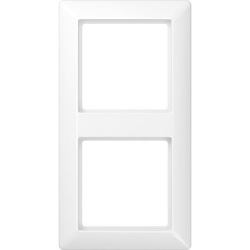 Jung - Abdeckrahmen Rahmen 2-fach aws AS 582 WW waage/senkrecht