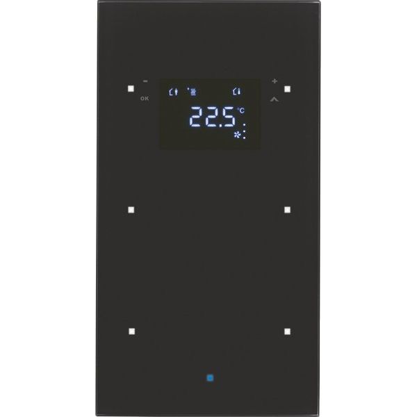 Berker - Bussystem-Tastsensor Glas-Sensor 75642035 mit Raumtemperatur