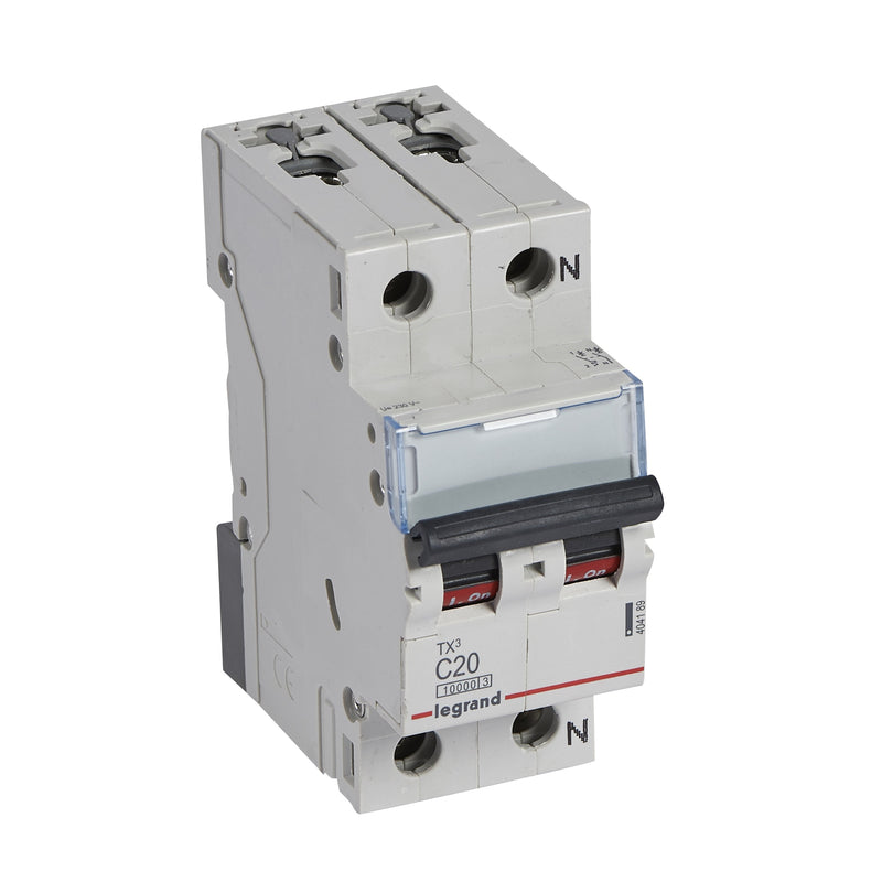 Legrand - Leitungsschutzschalter Legrand 404189 C20A 1-polig+N 10kA