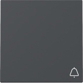 Gira - Abdeckung/Bedienelement für Installationsschalterprogramme Wippe Symb. Klingel 328628 Anthrazit