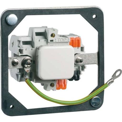 Peha - Installationsschalter Druckschaltereinsatz alu D 326 ES WE 10A 250V