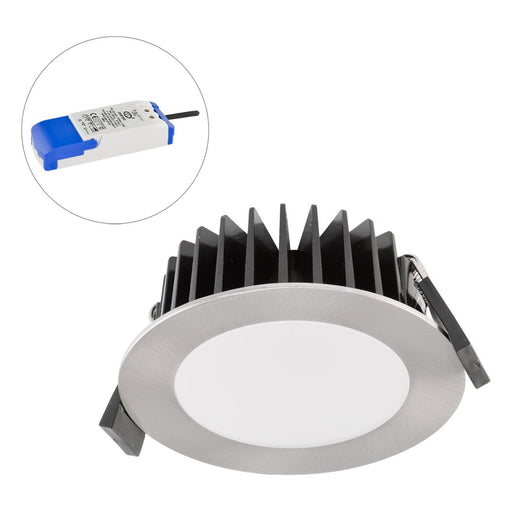 EVN Lichttechnik - Downlight/Strahler/Flutlicht LED-Deckeneinbauleuchte L44101340 chr/sat 4000K 350mA IP44