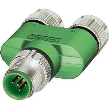 Phoenix Contact - Sensor-Aktor-Adapter Y-Verteiler M12 SAC-3P-Y/2X #1523968 − 5 Stück
