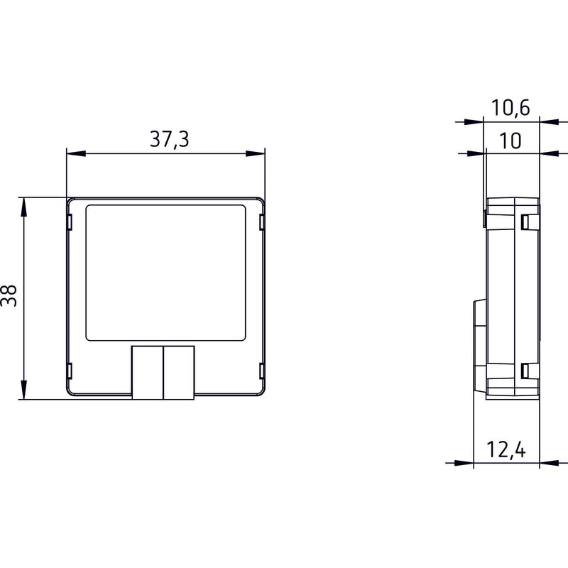 Theben - Bussystem-Binäreingang KNX-Tasterschnittstelle TA 4.1 KNX Binäreingang 4-fach