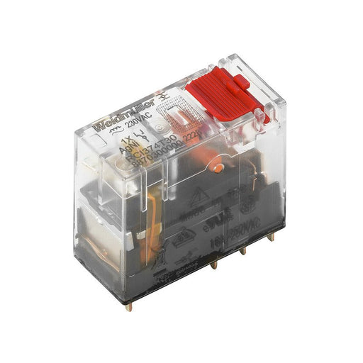 Weidmüller - Schaltrelais Ersatzrelais m.Prüftaste RCI484S15 115V/6,6mA AC − 10 Stück