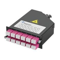 Telegärtner - Moduleinsatz für Patchpanel LWL HD3-ES FanOut-Modul 100022387 1 HE 12xLC-D OM3
