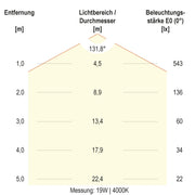 EVN Lichttechnik - Decken-/Wandleuchte LED-Wandleuchte SL44121425 IP44