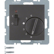 Berker - Raumthermostat Raumtemperaturregler 20301606 mit Öffner