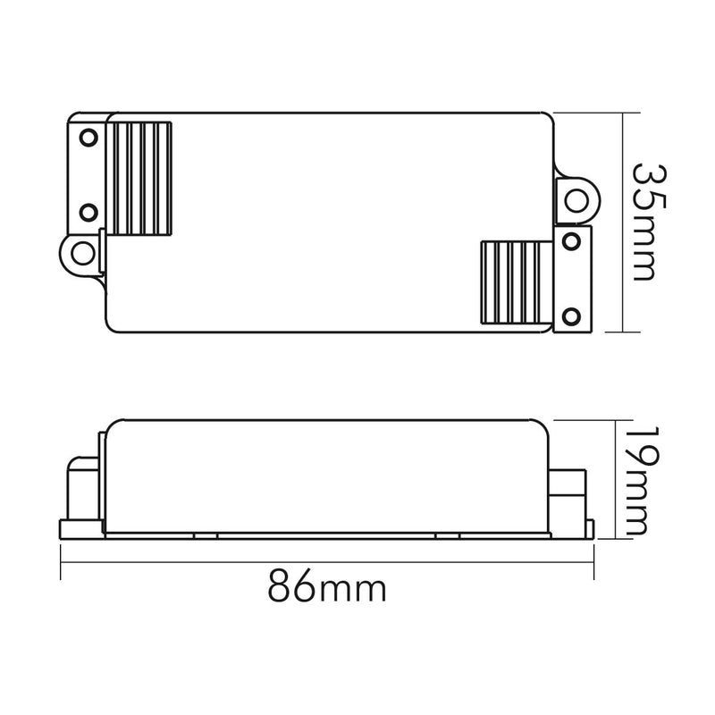 Nobile - Steuergerät für Leuchten LED-Dimmer 9910022457 für Tastersteuerung