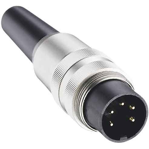Lumberg Connect - Rundsteckverbinder, feldkonfektionierbar (Industriesteckverbinder) Stecker m.Schraubverschl. SV50/6 5pol