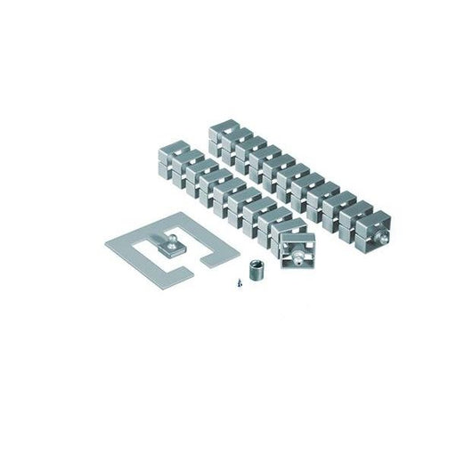 Bachmann - Kabelführung für Gehäuse/Schränke Kabelschlange Quadro-Set 930.016 schwarz