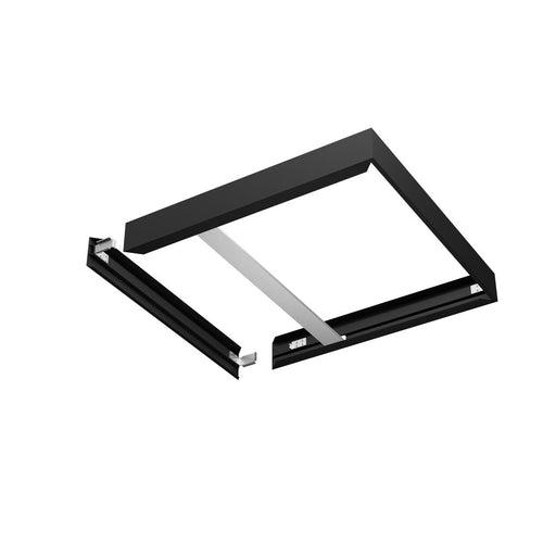 Ledvance - Mechanisches Zubehör/Ersatzteile für Leuchten Aufbaurahmen M600 PANEL600SU.MOU.H75BK H75, schwarz