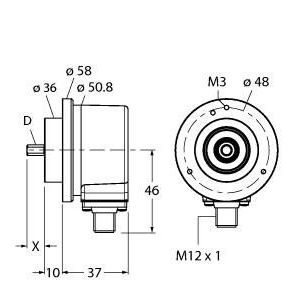 Turck - Drehgeber Inkrementaler Drehgeber REI-E-113 #100011645