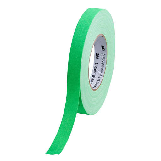 3M - Klebeband Imprägniertes Gewebeband 9545N NGR 19mm x50m, neon-grün