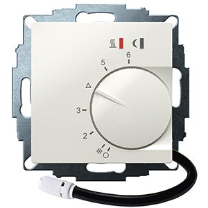 Eberle Controls - Raumthermostat/Uhrenthermostat UP-Raumregler 10-40CAC230V UTE2800-L-RAL9010G55 16A, 1 Schließer