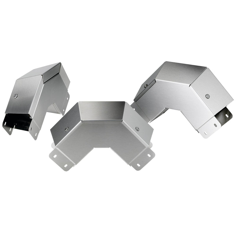 nVent Hoffman - Bogen für Kabelrinne 90 ELBOW OUTSIDE COVER CTS44EOC90SS SLOPED