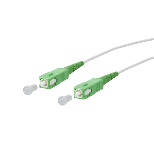 Metz Connect - Patchkabel LWL Patchkabel 151P7EAEAA5E weiß, 15,0m