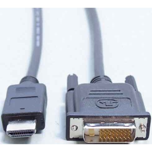 E+P Elektrik - Konfektioniertes A/V-Kabel HDMI-Adapterkabel HDMI 3/5 5m,sw