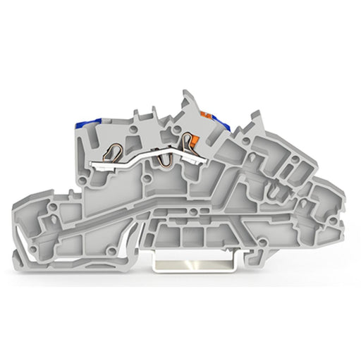 WAGO - Installations-Etagenklemme Installationsetagenklemme 2203-7551 2,5 mm² Hybrid − 50 Stück