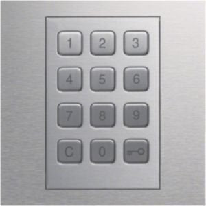 Elcom - Funktionsmodul für Türkommunikation Tastatur-Modesta-Modul DLM-256 12er