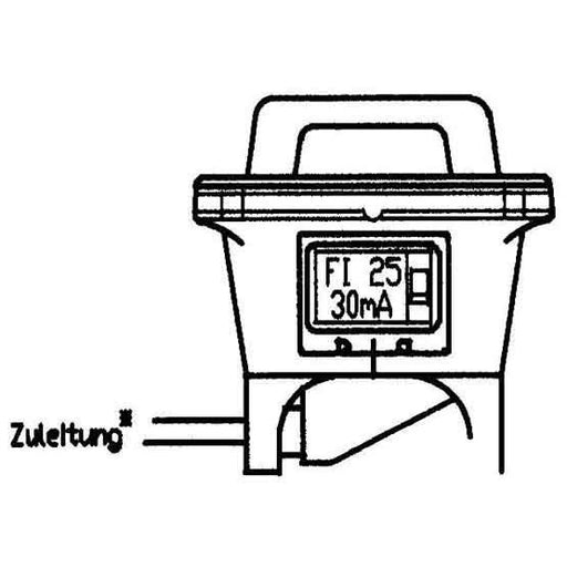 Walther Werke - Baustromverteiler Tragb.Steckdosenkombinat. 6490023 Vollgummi