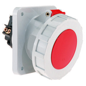 Bals Elektrotech - CEE-Anbausteckdose (IEC 60309) Anbausteckdose geneigt 63A 12410 4p 400V 6h IP67