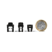 HellermannTyton - Kabelbinder Befestigungsbinder T50ROSEC4B-PA66W-BK schwarz − 500 Stück
