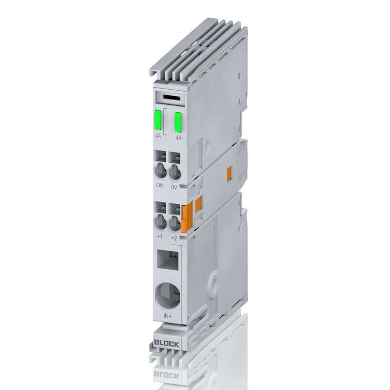 Block - Leitungsschutzschalter Elektron.Schutzschalter EB-2724-2080-0 2-Kanal 2x4A