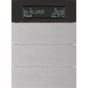 Berker - Bussystem-Mehrfach Bediengerät Tastsensor 3fach 75663594 Alu