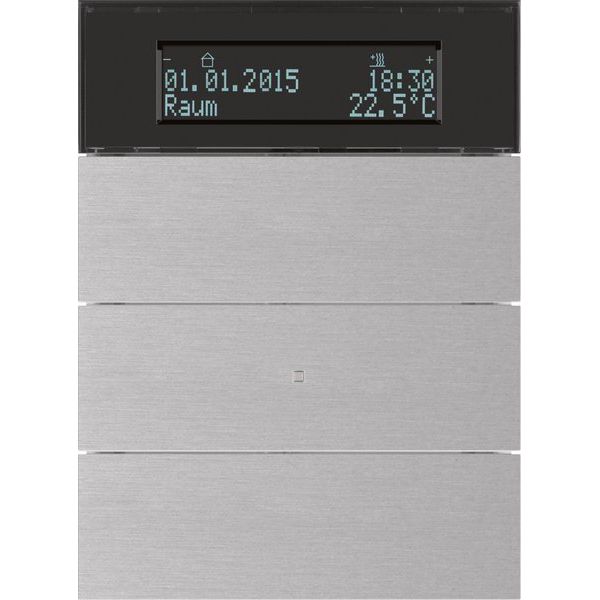 Berker - Bussystem-Mehrfach Bediengerät Tastsensor 3fach 75663594 Alu