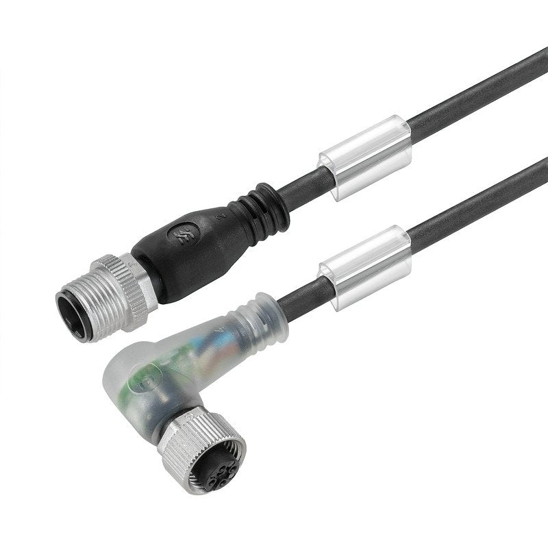 Weidmüller - Konfektioniertes Sensor-Aktor-Kabel Sensor/Aktor-Leitung SAIL-M12GM12W-3L0.6U M12 / M12