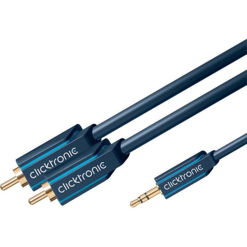 Clicktronic - Konfektioniertes A/V-Kabel MP3-Adapterkabel 70470 7,5m